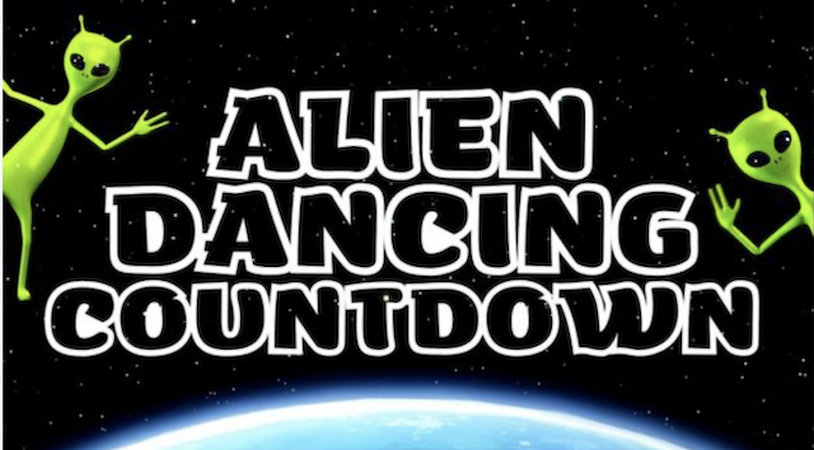 Alien Dancing Countdown